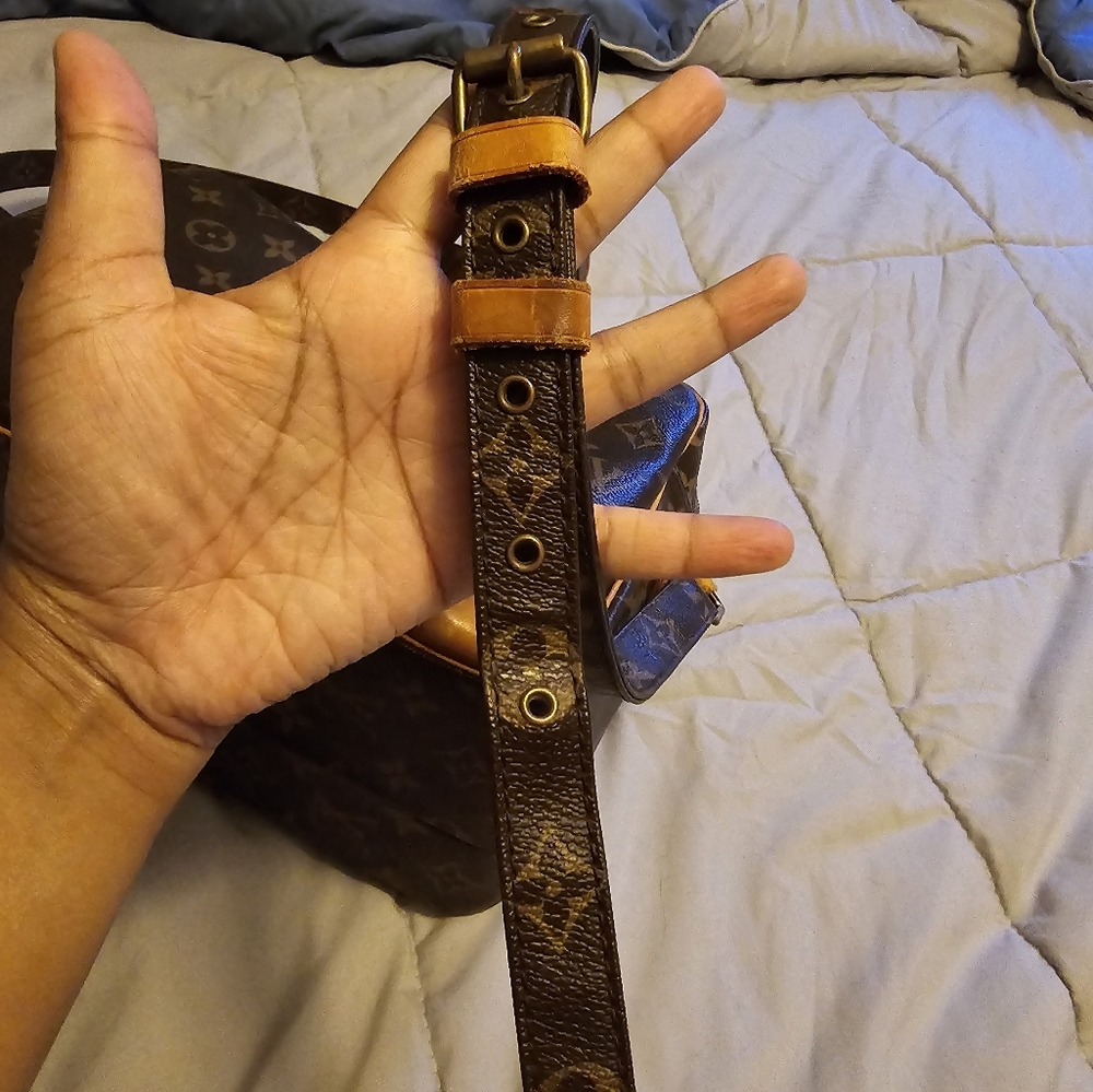 Louis Vuitton Nile Monogram Adjustable Strap Crossbody/Shoulder Bag (Brown)